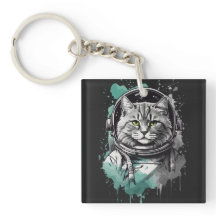 ブラックグリーンキャットキャットデザイン