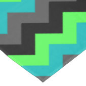 ブラックグリーングラデーションシボロン小さなテーブルクロス テーブルクロス (アングル)