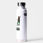 ブラックグリーンダンサー#1 ウォーターボトル (左面)