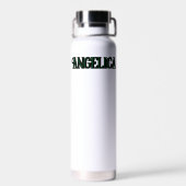 ブラックグリーンダンサー#1 ウォーターボトル (背面)