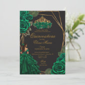 ブラックグリーンバラ金ゴールドプリンセスキンセアニラ 招待状 (スタンド正面)