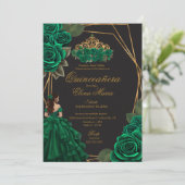 ブラックグリーンバラ金ゴールドプリンセスキンセアニラ 招待状 (スタンド正面)