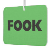 ブラックグリーン車の空気清浄剤をフォック カーエアーフレッシュナー (左)