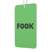 ブラックグリーン車の空気清浄剤をフォック カーエアーフレッシュナー (左)