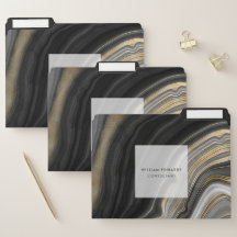 ブラックグレーと金ゴールドマーブルストーン