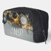 ブラックグレークリスマスオーナメントとガーランズ ドップキット (右コーナー)