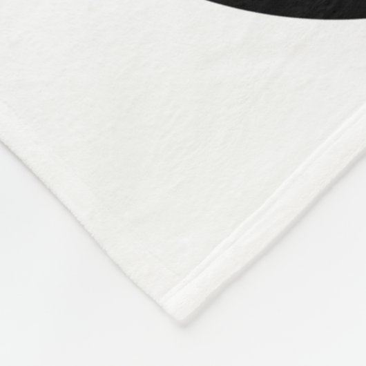 ブラックグレーバレーボール女の子スポーツルームデカール フリースブランケット (角)