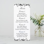 ブラックグレーバロ結婚ーク メニュー (スタンド正面)