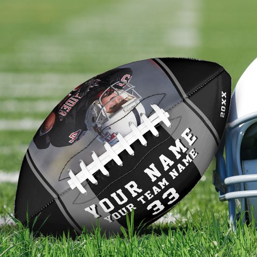 ブラックグレープレイヤー名番号チームフォト アメリカンフットボール