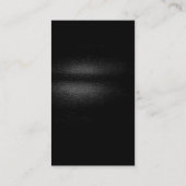 ブラックグレープレーンモダンコンサルタント名刺 名刺 (裏面)