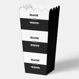 ブラックグレーホワイト文字無地のとカラーデザイン フェイバーボックス