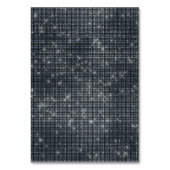 ブラックグレームシルバースパークル テーブルナンバー (裏面)