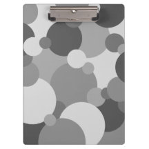 ブラックグレー分子クリップボード