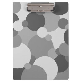 ブラックグレー分子クリップボード クリップボード