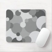 ブラックグレー分子マウスパッド マウスパッド (マウス)