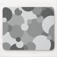 ブラックグレー分子マウスパッド