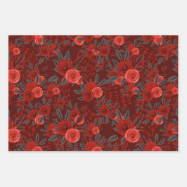 ブラックグレー金ゴールドかわいいバットガールハロウィーンコーヒー ラッピングペーパーシート