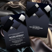 ブラックグレー21stカクテルバースデーパーティー 招待状