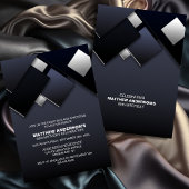 ブラックグレー65thカクテルバースデーパーティー 招待状