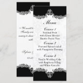 ブラックグレ結婚イのメニュー メニュー (正面/裏面)
