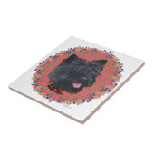 ブラックケアンヘッド勉強 タイル (側面)