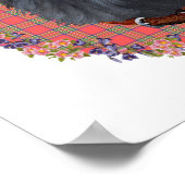 ブラックケアンヘッド勉強 ポスター (角)