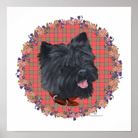 ブラックケアンヘッド勉強 ポスター (正面)