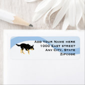 ブラックケパイズオンブルースワール ラベル (インサイチュ)