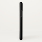 ブラックケースと平和シンボルiPhone 7 Case-Mate iPhoneケース (裏面/右)