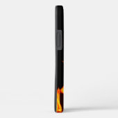 ブラックケースメイトに燃えるフェニックス Case-Mate iPhoneケース (裏面 / 右)