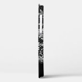 ブラックケースメイトiPhoneケースのホワイトレースフリンジ Case-Mate iPhoneケース (裏面 / 左)