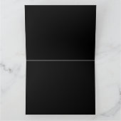 ブラックゲイと誇りを持ったLGBTQブラック同性愛者 カード (内部)