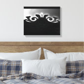 ブラックゲートビュー キャンバスプリント (インサイチュ (寝室))