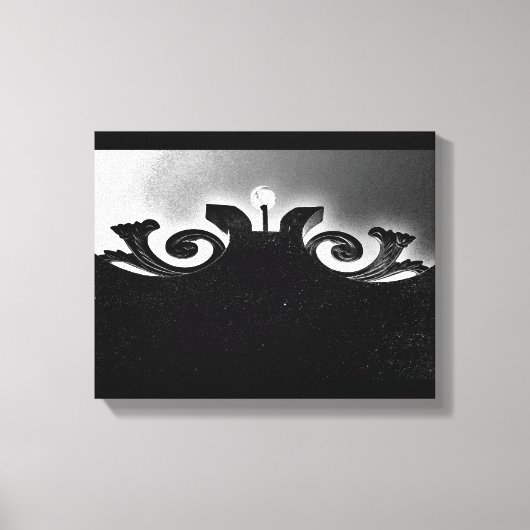 ブラックゲートビュー キャンバスプリント (正面)