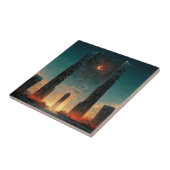 ブラックゲートファンタジーSci-Fiアート タイル (側面)