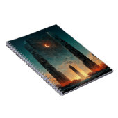 ブラックゲートファンタジーSci-Fiアート ノートブック (右側)