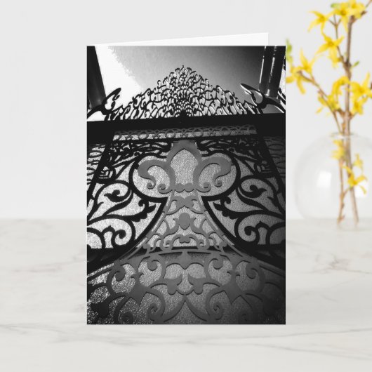 ブラックゲート カード (黄色い花)