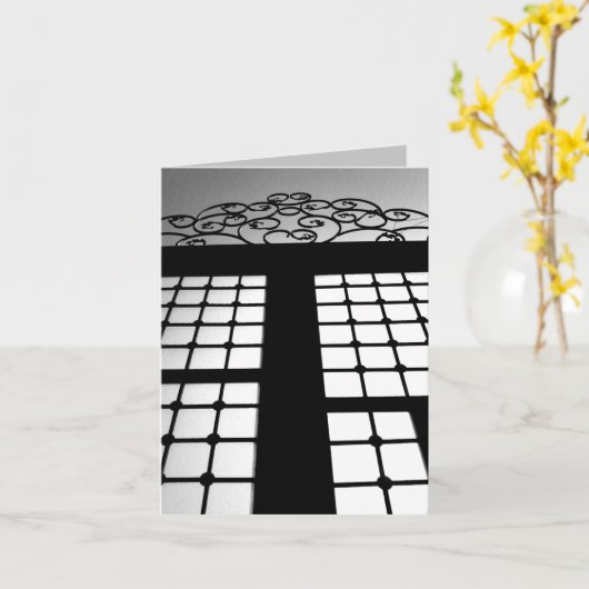 ブラックゲート カード (黄色い花)