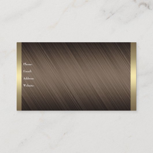 ブラックコエレガントーヒー入りチョコレート 名刺 (裏面)