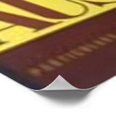 ブラックコカトゥーヴィンテージポスター ポスター (角)