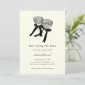 ブラックコケエレガントットボークーペシャンパングラス 招待状 (スタンド正面)