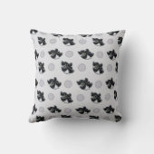 ブラックコッカースパニエル犬遊 クッション (裏面)