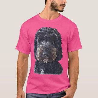 ブラックコックパプードルドッグ Tシャツ