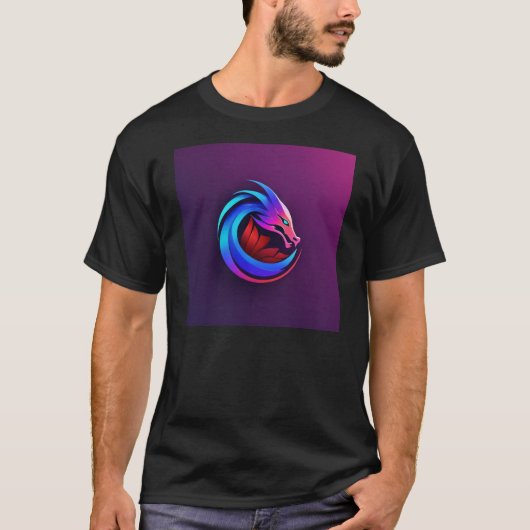 ブラックコットンtシャツ tシャツ (正面)