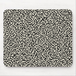 ブラックコンポジションブックシームレスパターン マウスパッド