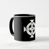 ブラックコーヒーのマグ マグカップ (正面左)