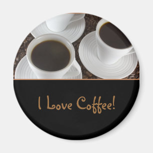 ブラックコーヒーの磁石 マグネット