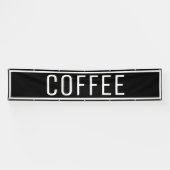ブラックコーヒーバナー 横断幕 (横)
