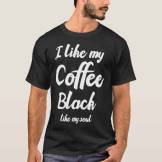 ブラックコーヒーラブラドール所有者ゴールデンレトリバー Tシャツ