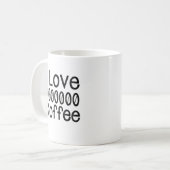 ブラックコーヒー好きのためのマグカップ コーヒーマグカップ (正面左)